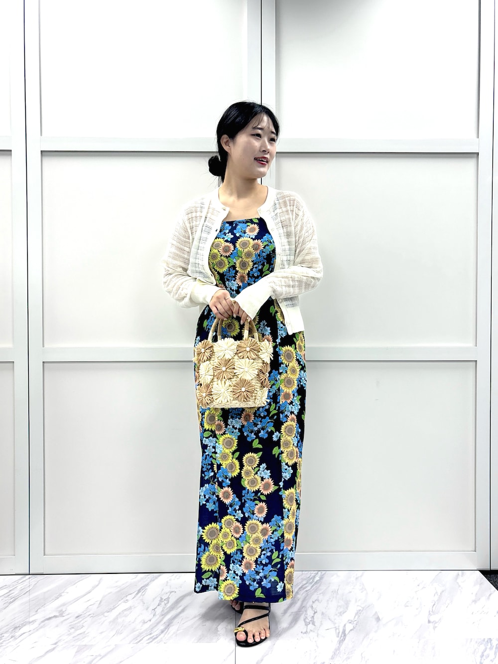「夏、浴衣、デートコーデ、夏祭り、兵児帯、浴衣女子、浴衣コーデ」｜「natural coutureのラメしわ兵児帯（その他小物、グリーン系）」を使った、airiさん（骨格ストレート・レディース・161cm）の春コーディネートの1枚目の写真