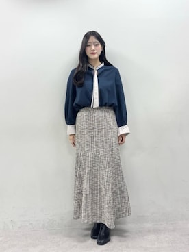 airiさん(レディース・161cm)の冬コーディネート