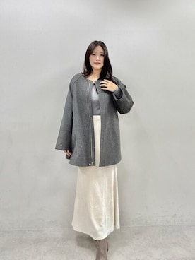 「natural couture（ナチュラルクチュール）のアイテム」を使った、airiさん（レディース・161cm）の秋コーディネート