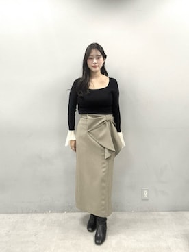 airiさん（レディース・161cm）の冬コーディネート