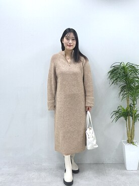 airiさん（レディース・161cm）の冬コーディネート