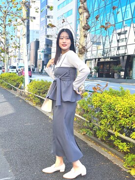 airiさん（レディース・161cm）の冬コーディネート