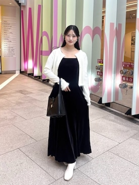 「natural couture（ナチュラルクチュール）のアイテム」を使った、airiさん（レディース・161cm）の秋コーディネート