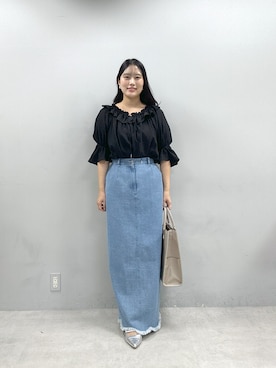 「natural couture（ナチュラルクチュール）のアイテム（その他シューズ）」を使った、airiさん（レディース・161cm）の春コーディネート