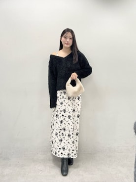 airiさん（レディース・161cm）の冬コーディネート