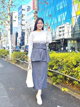 airiさん（レディース・161cm）の冬コーディネート