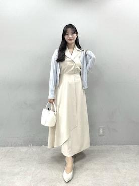 「natural couture（ナチュラルクチュール）のアイテム」を使った、airiさん（レディース・161cm）の春コーディネート