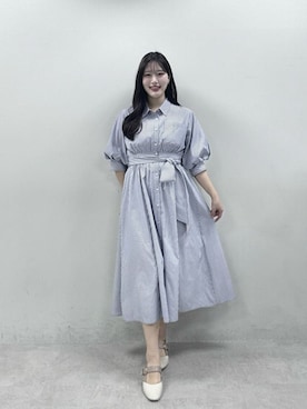 「natural couture（ナチュラルクチュール）のアイテム」を使った、airiさん（レディース・161cm）の春コーディネート