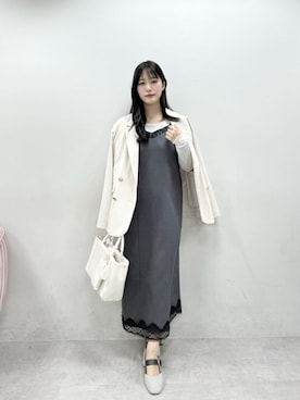 airiさん（レディース・161cm）の冬コーディネート