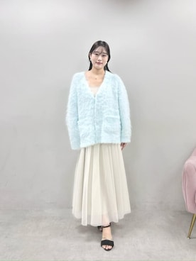 「natural couture（ナチュラルクチュール）のアイテム（ワンピース）」を使った、airiさん（レディース・161cm）の秋コーディネート