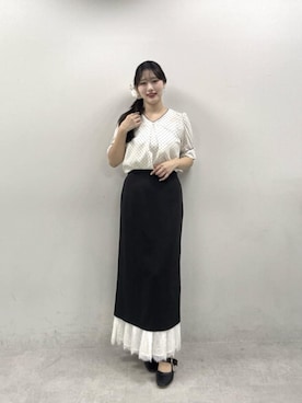 「natural couture（ナチュラルクチュール）のアイテム」を使った、airiさん（レディース・161cm）の春コーディネート