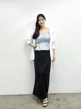 「natural couture（ナチュラルクチュール）のアイテム」を使った、airiさん（レディース・161cm）の春コーディネート