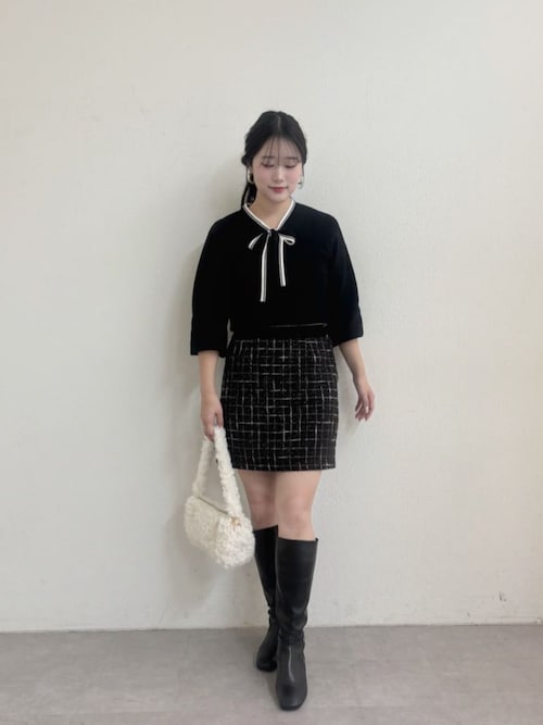 セール】〈airi〉ツイードミニスカート（スカート）｜natural couture