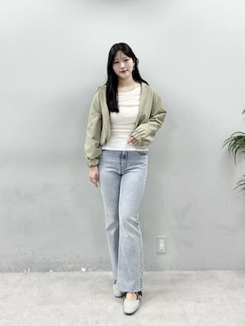 airiさん（レディース・161cm）の春コーディネート