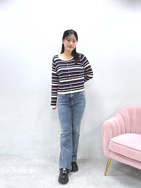 airiさん(レディース・161cm)の冬コーディネート