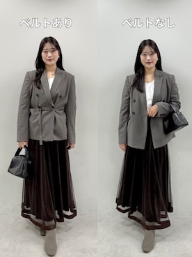 airiさん（レディース・161cm）の秋コーディネート