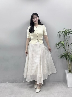 「natural couture（ナチュラルクチュール）のアイテム」を使った、airiさん（レディース・161cm）の春コーディネート