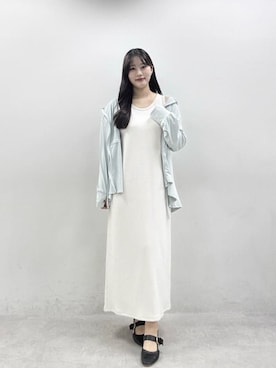 「natural couture（ナチュラルクチュール）のアイテム」を使った、airiさん（レディース・161cm）の春コーディネート