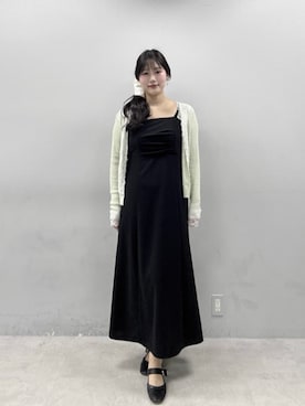 「natural couture（ナチュラルクチュール）のアイテム」を使った、airiさん（レディース・161cm）の春コーディネート