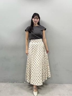 「natural couture（ナチュラルクチュール）のアイテム」を使った、airiさん（レディース・161cm）の春コーディネート
