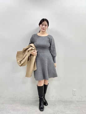 「natural couture（ナチュラルクチュール）のアイテム」を使った、airiさん（レディース・161cm）の秋コーディネート