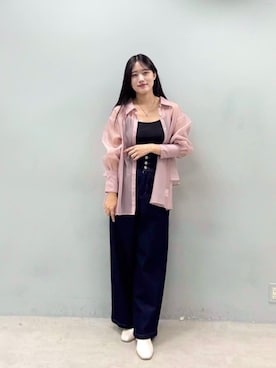 「natural couture（ナチュラルクチュール）のアイテム」を使った、airiさん（レディース・161cm）の秋コーディネート