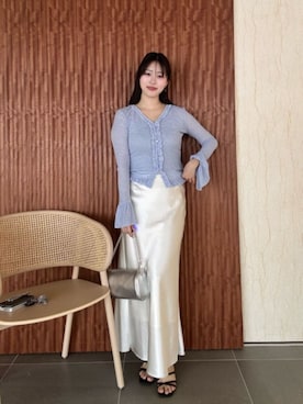 「natural couture（ナチュラルクチュール）のアイテム」を使った、airiさん（レディース・161cm）の春コーディネート