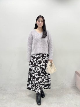 airiさん（レディース・161cm）の冬コーディネート