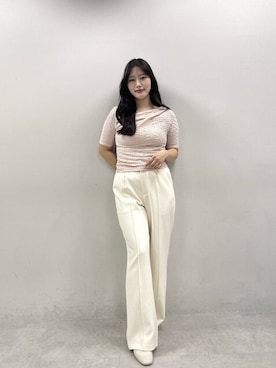 「natural couture（ナチュラルクチュール）のアイテム」を使った、airiさん（レディース・161cm）の春コーディネート