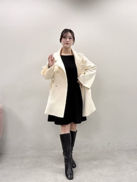 「natural couture（ナチュラルクチュール）のアイテム」を使った、airiさん（レディース・161cm）の秋コーディネート