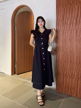 「natural couture（ナチュラルクチュール）のアイテム」を使った、airiさん（レディース・161cm）の春コーディネート