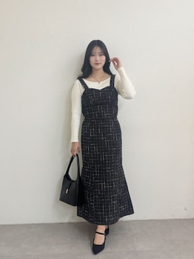 「natural couture（ナチュラルクチュール）のアイテム」を使った、airiさん（レディース・161cm）の秋コーディネート