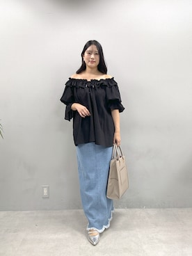 「natural couture（ナチュラルクチュール）のアイテム（その他シューズ）」を使った、airiさん（レディース・161cm）の春コーディネート
