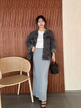 「natural couture（ナチュラルクチュール）のアイテム」を使った、airiさん（レディース・161cm）の春コーディネート