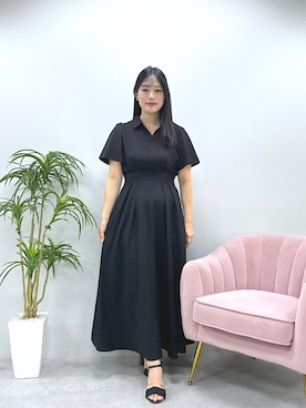 「natural couture（ナチュラルクチュール）のアイテム」を使った、airiさん（レディース・161cm）の冬コーディネート