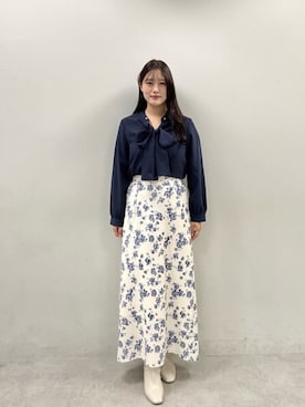 airiさん（レディース・161cm）の冬コーディネート