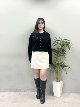 airiさん（レディース・161cm）の冬コーディネート