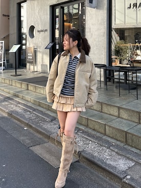 asamiさん(レディース・152cm)の冬コーディネート