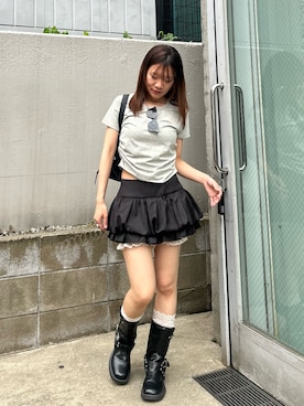 「RAY CASSIN（レイカズン）のアイテム」を使った、asamiさん（レディース・152cm）の夏コーディネート
