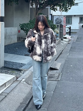 asamiさん（レディース・152cm）の冬コーディネート