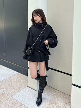 「RAY CASSIN（レイカズン）のアイテム」を使った、asamiさん（レディース・152cm）の秋コーディネート