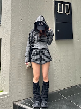 「RAY CASSIN（レイカズン）のアイテム」を使った、asamiさん（レディース・152cm）の春コーディネート