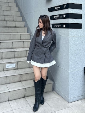 asamiさん（レディース・152cm）の冬コーディネート