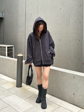 「RAY CASSIN（レイカズン）のアイテム」を使った、asamiさん（レディース・152cm）の秋コーディネート