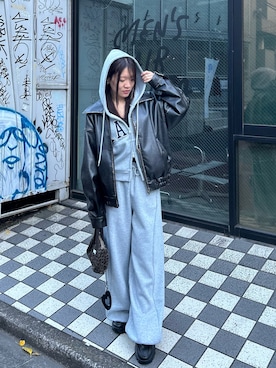 asamiさん（レディース・152cm）の冬コーディネート