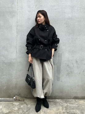 「RAY CASSIN（レイカズン）のアイテム」を使った、asamiさん（レディース・152cm）の秋コーディネート