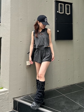 「RAY CASSIN（レイカズン）のアイテム」を使った、asamiさん（レディース・152cm）の春コーディネート