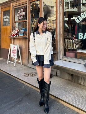 asamiさん（レディース・152cm）の冬コーディネート