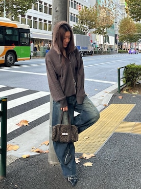 asamiさん（レディース・152cm）の冬コーディネート