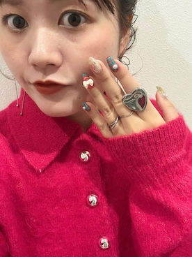 「アイテム（リング）」を使った、ayanoooy310さん（レディース・158cm・30代）の秋コーディネート